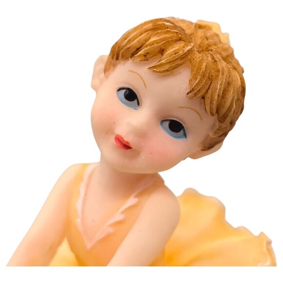 D&K Ballerina Figurines Dancer Dalmatian Puppy Set Of 4 Ballet HandPainted Resin - Picture 8 of 13